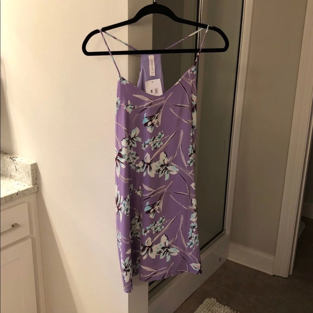 Purple Floral - Spring Dress!